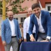 El gobernador Maximiliano Pullaro y el ministro de Desarrollo Productivo, Gustavo Puccini.
