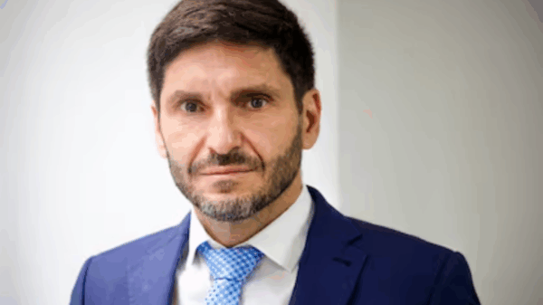 Maximiliano Pullaro, gobernador de la provincia de Santa Fe