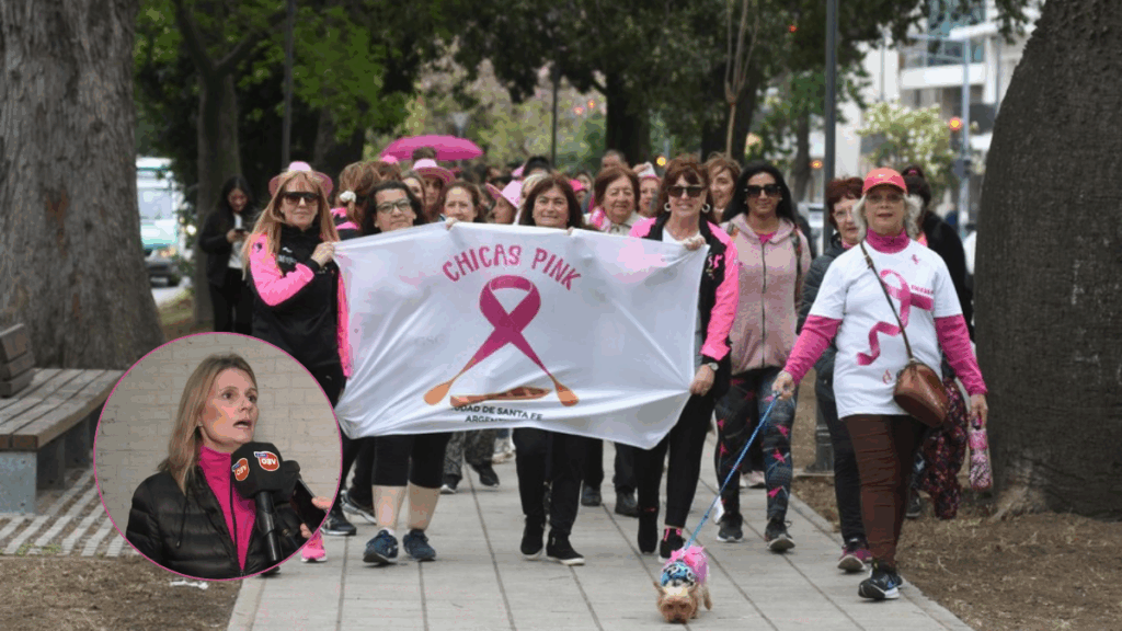 Santa Fe se tiñe de rosa: llega la 4° Caminata Pink por la prevención del cáncer de mama