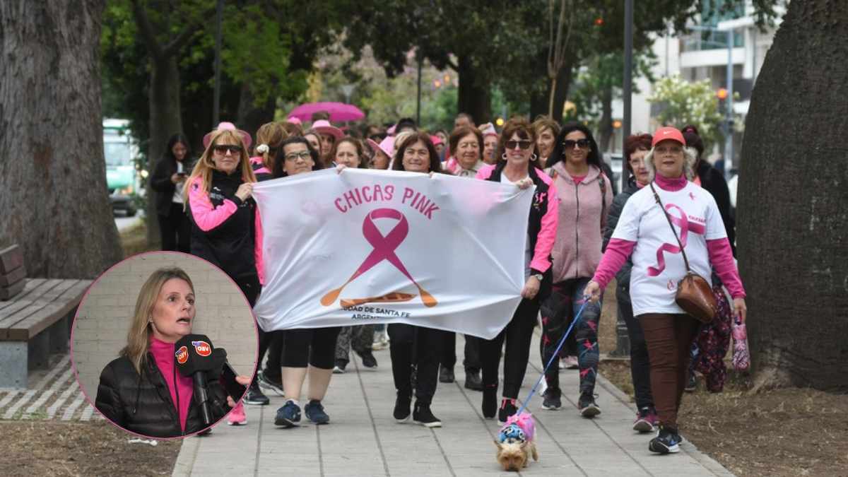 Santa Fe se tiñe de rosa: llega la 4° Caminata Pink por la prevención del cáncer de mama