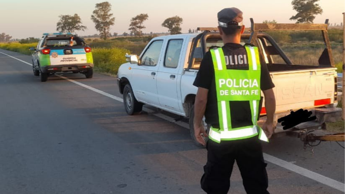 Ruta 34 recuperan Nissan Frontier con pedido de secuestro desde 2023