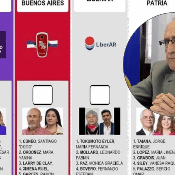 boleta para diputados nacionales por la provincia de Buenos Aires