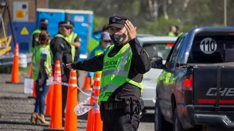 Controles en la ciudad de Santa Fe