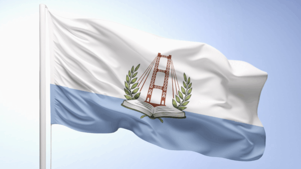 Bandera de la ciudad de Santa Fe