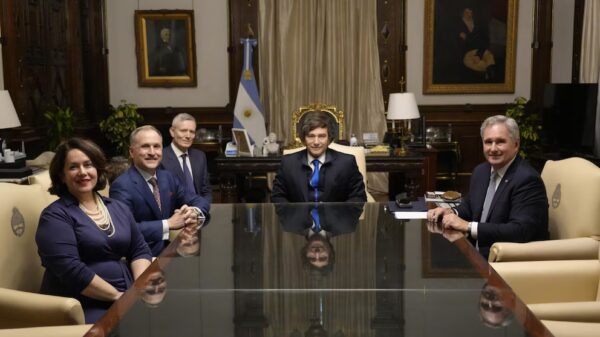 La reunión de Milei con Lamelas