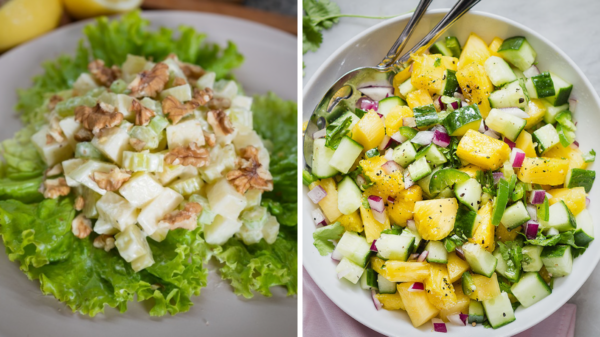 ensaladas para navidad