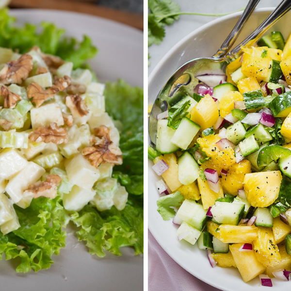 ensaladas para navidad