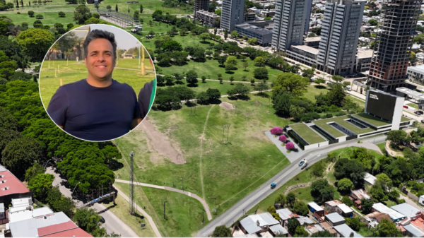 estación policia en el parque federal
