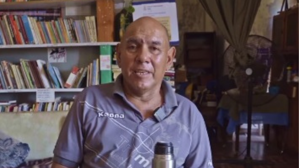 Luis canillita silla de ruedas