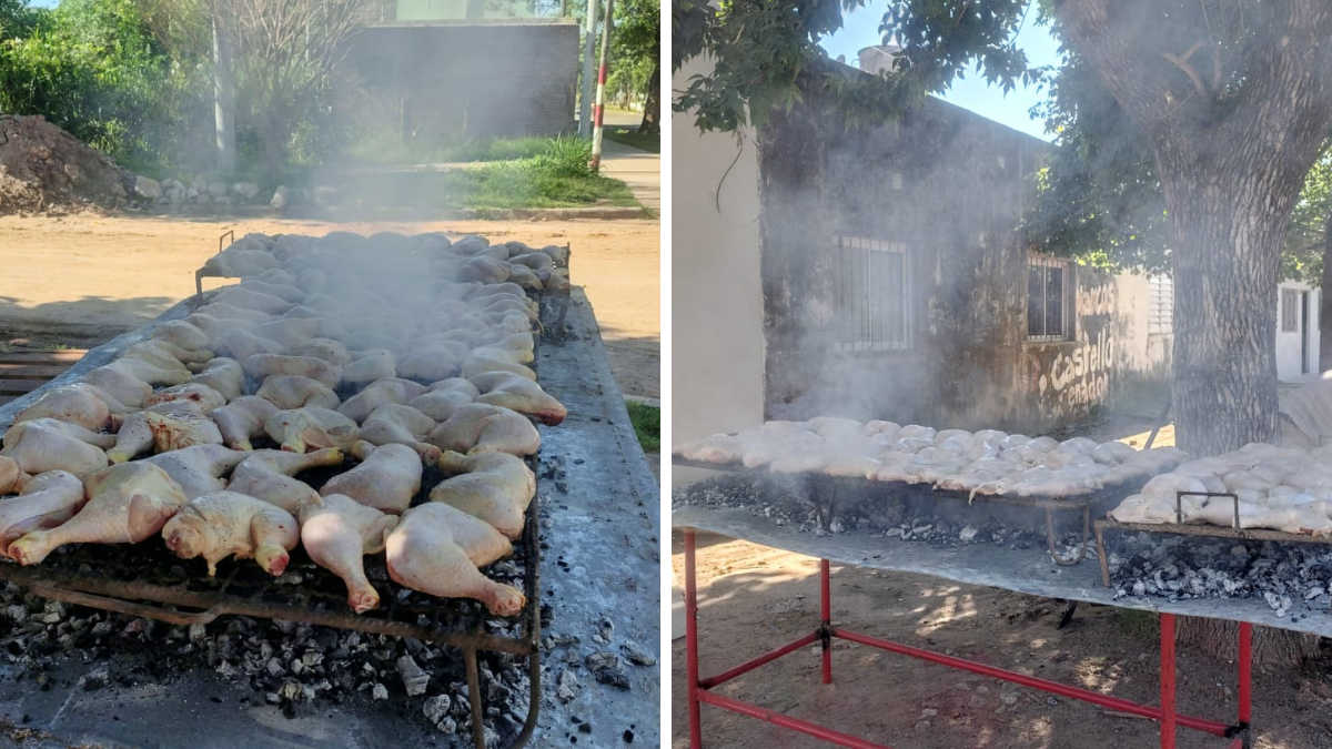 Nochebuena solidaria en barrio Yapeyú