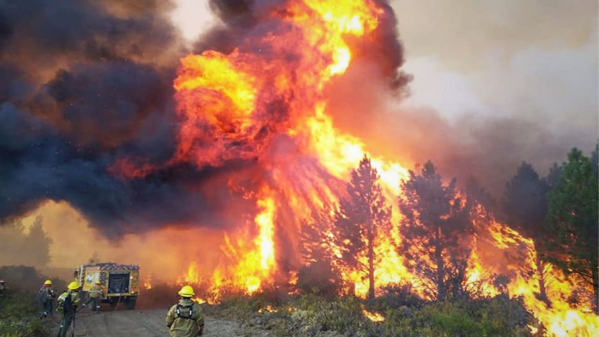 incendios en chubut
