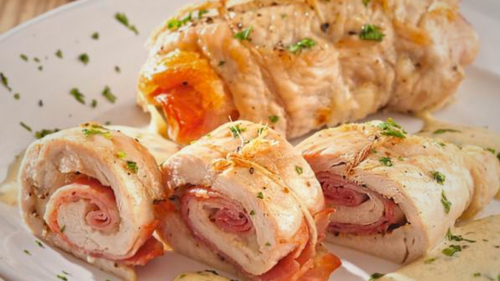 rolls de pollo