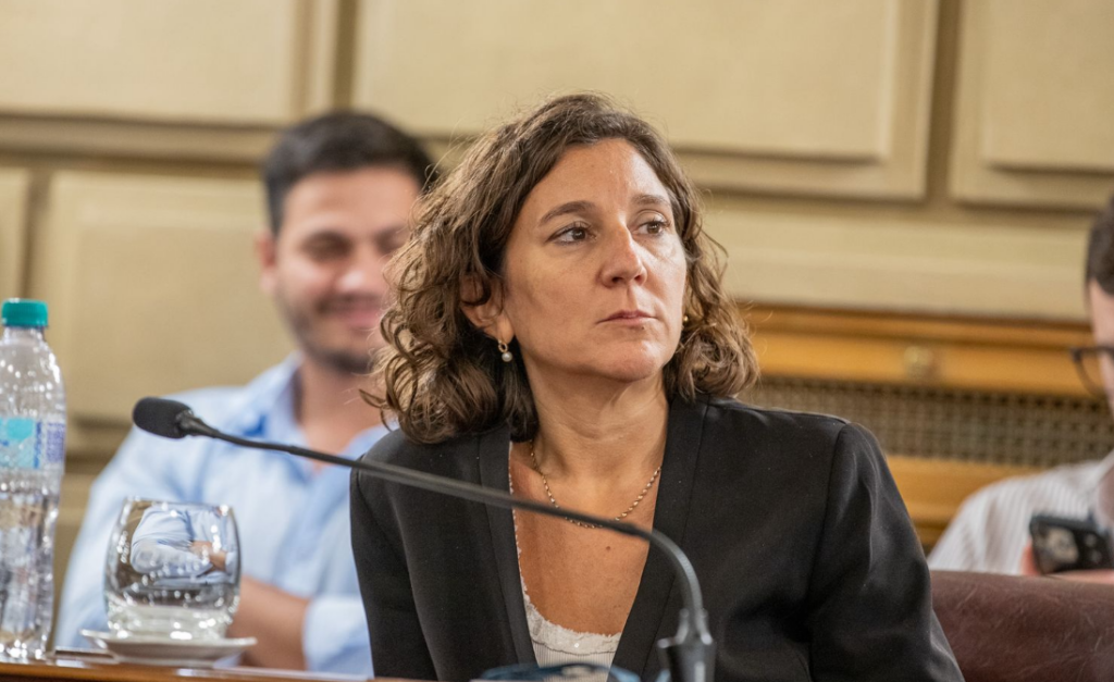 La senadora Leticia Di Gregorio