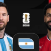 Argentina enfrenta a Egipto