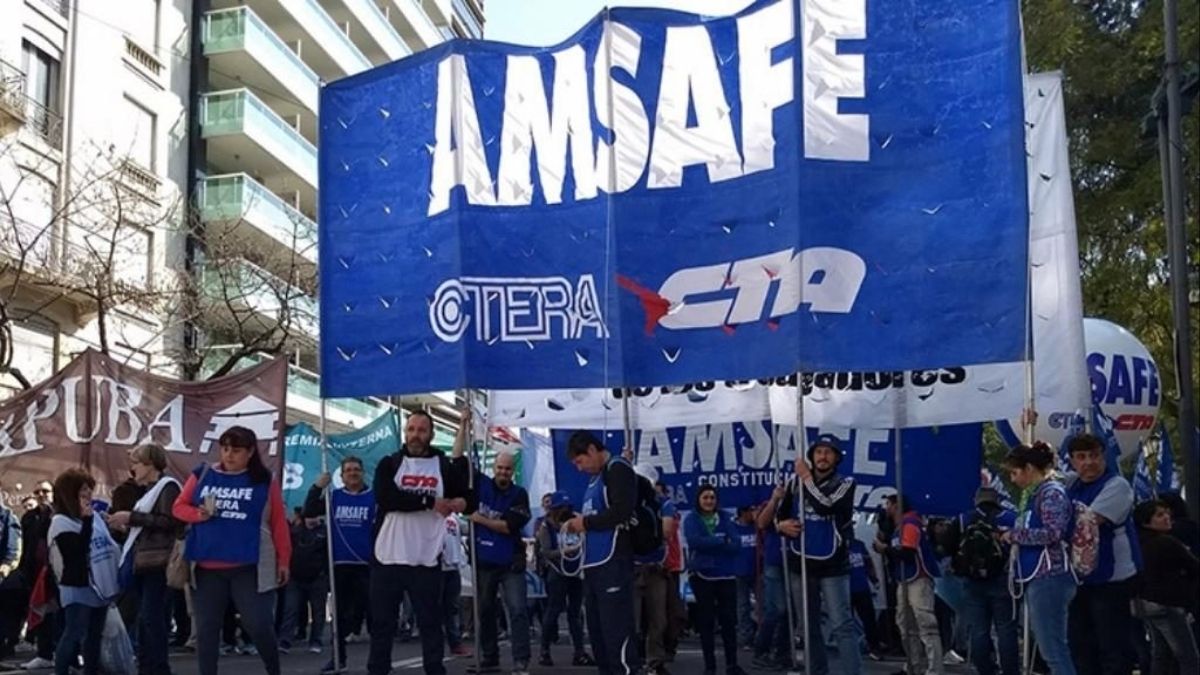 Protesta Amsafe
